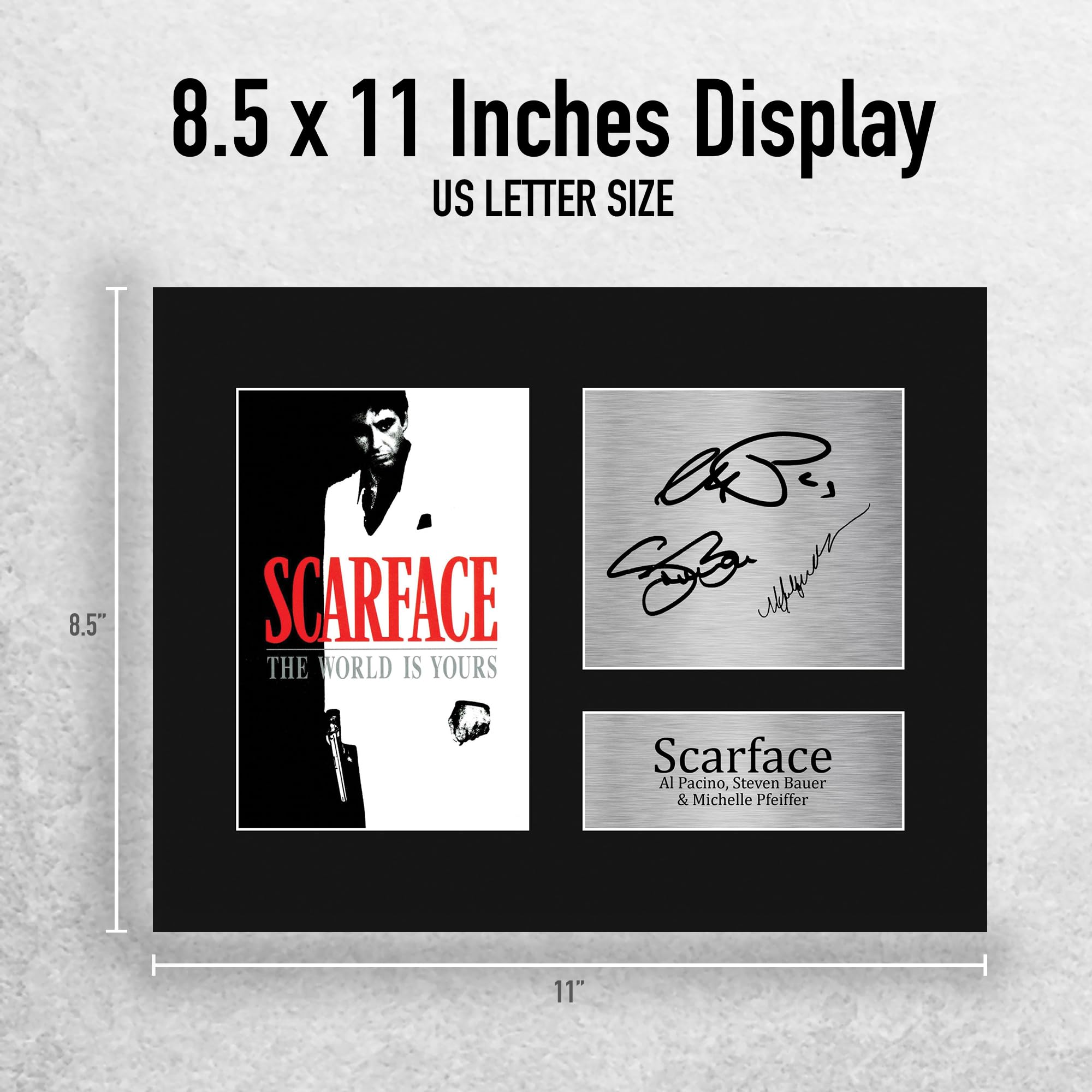 Amazon.com: HWC Trading Scarface Gifts Signed Printed Autograph Al